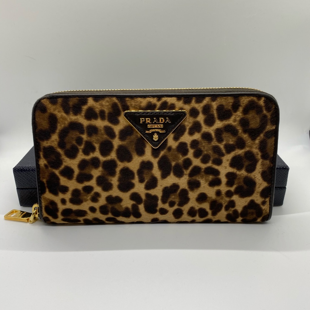 Authentic Prada Fur Wallet - Brand New